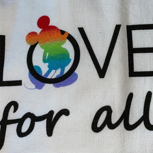 NEW Disney Mickey Mouse pride towels “love for all” - Picture 3 of 6